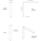 Ekena Millwork Hamilton Steel Bracket, Hammered White 2"W x 14"D x 14"H BKTM02X14X14HAHWH - alternate 7